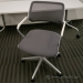 Grey & White Steelcase QiVi Ergonomic Conference Meeting Chair